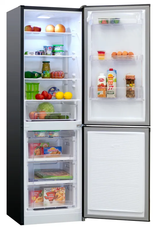 Холодильник Nordfrost NRB 162NF 232 черный матовый (двухкамерный)