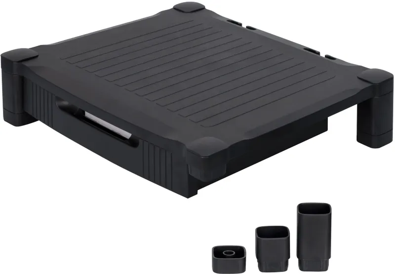 Подставка под монитор Бюрократ Shell черный