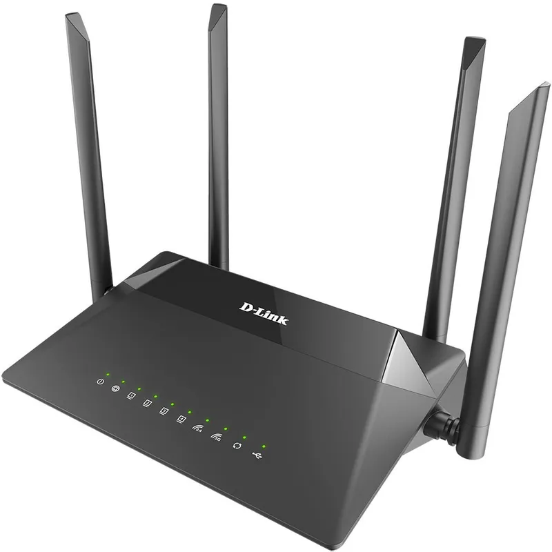 Роутер D-Link AC1300 Wi-Fi Router, 1000Base-T WAN, 4x1000Base-T LAN, 4x5dBi external antennas, USB port, 3G/LTE support