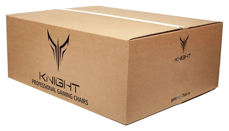 Кресло игровое Knight ARMOR черный ромбик эко.кожа с подголов. крестов. металл