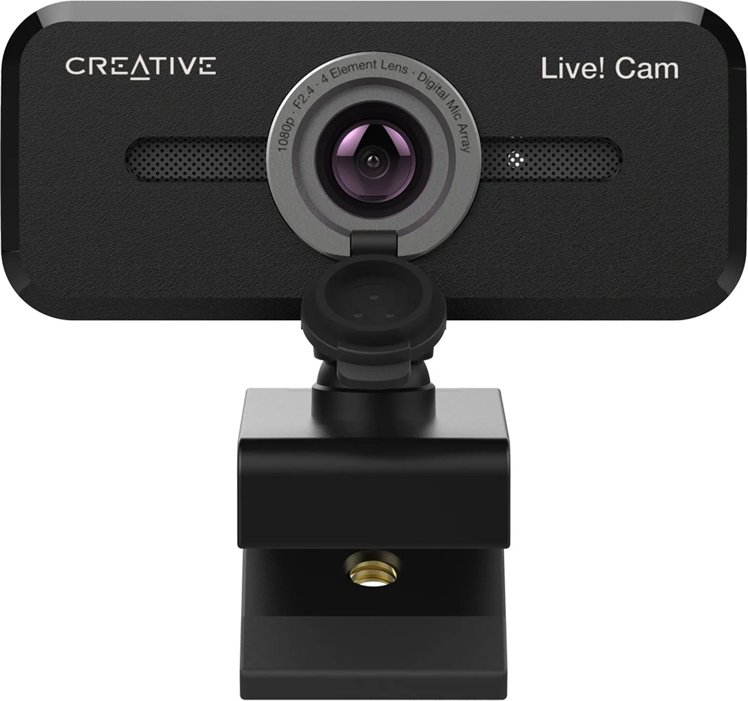 Камера Web Creative Live! Cam SYNC 1080P V2 черный 2Mpix (1920x1080) USB2.0 с микрофоном (73VF088000000)