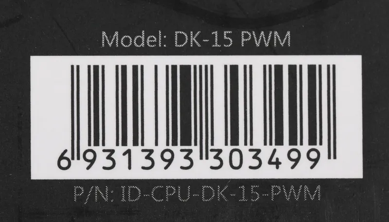Устройство охлаждения(кулер) ID-Cooling DK-15 PWM Soc-1151/1200 4-pin 14-27dB Al 65W 221gr Ret