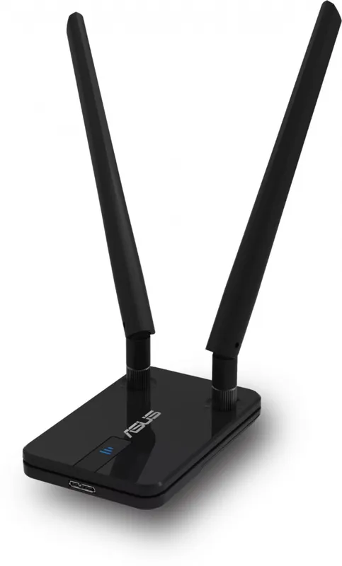 Адаптер ASUS USB-AC58 // WI-FI 802.11ac, 400 + 867 Mbps USB 3.0 Adapter +2 antenna ; 90IG06I0-BM0400