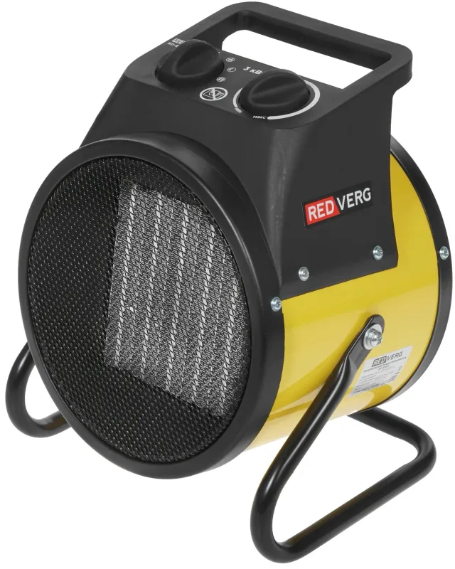 Тепловая пушка электрическая RedVerg RD-EHC3 желтый/черный