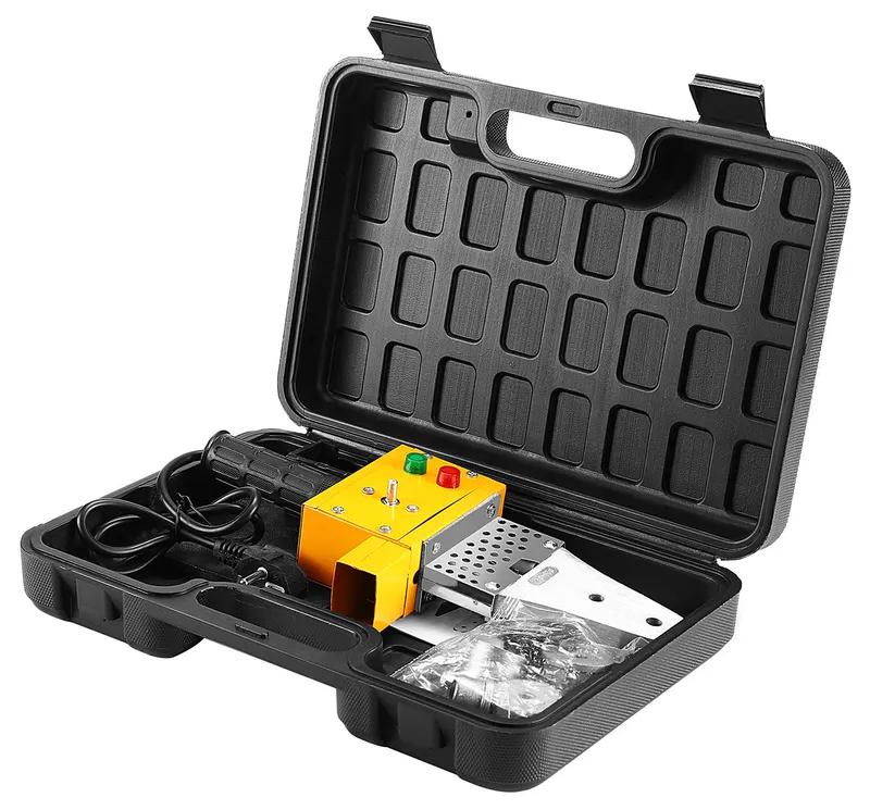 Сварочный аппарат для пластиковых труб Deko PPWM1600W 1.6кВт Тмакс.:300 парн.насад. 3насад. (кейс в компл.) (063-4203)