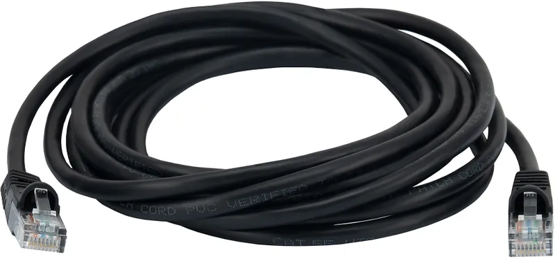 Патч-корд Buro UTP 4 пары cat.5E CCA molded 3м черный RJ-45 (m)-RJ-45 (m)