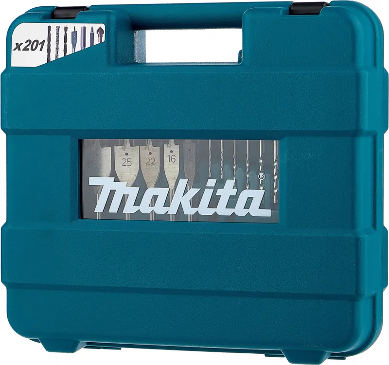 Набор оснастки Makita D-47260 по дер/мет/кирп (201пред.) для шуруповертов/дрелей