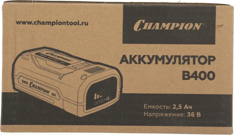 Батарея аккумуляторная Champion B400 36В 2.5Ач Li-Ion
