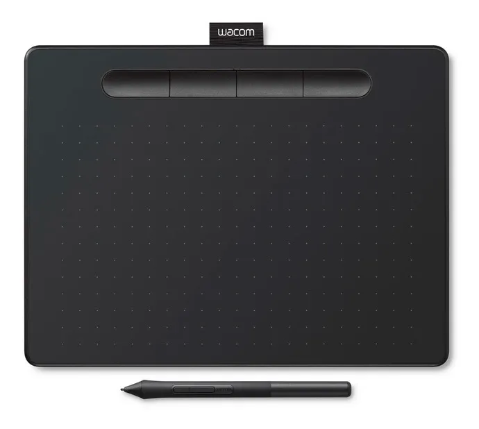 Графический планшет Wacom Intuos M CTL-6100K-B USB черный