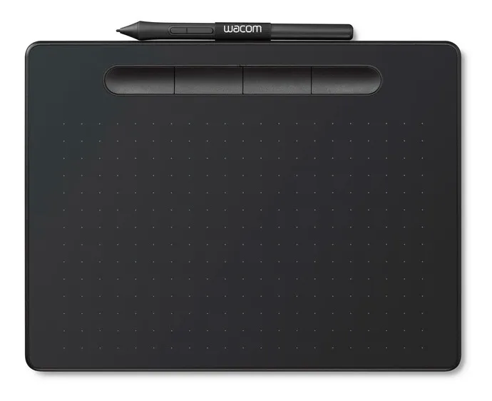 Графический планшет Wacom Intuos M CTL-6100K-B USB черный