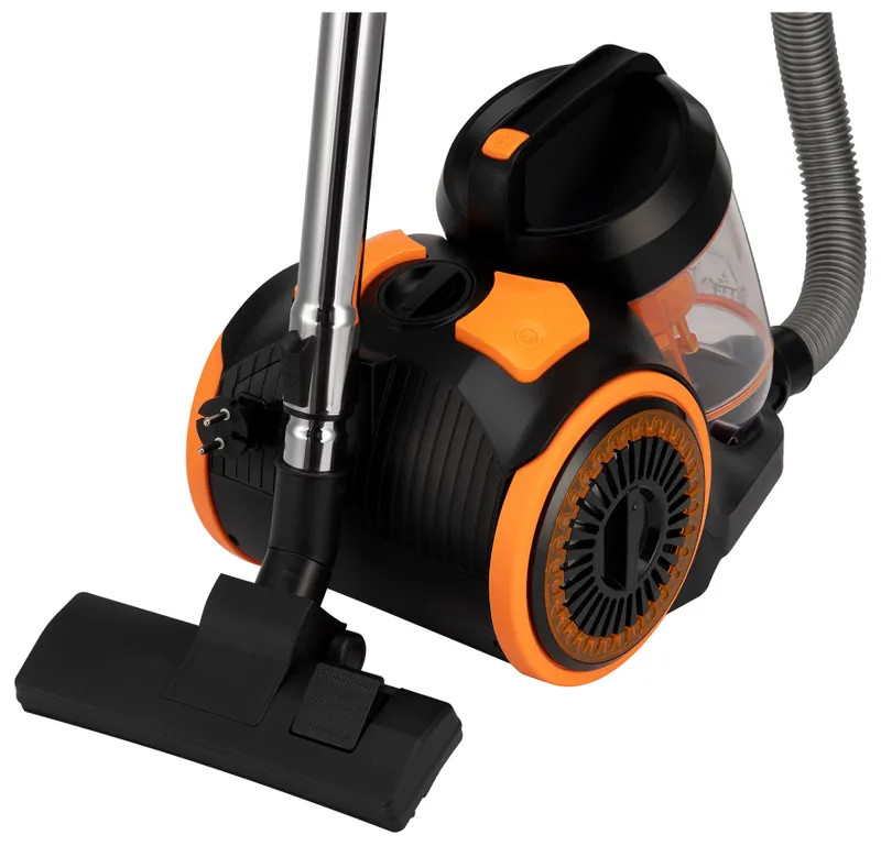 Пылесос Starwind SCV2285 2200Вт черный/оранжевый