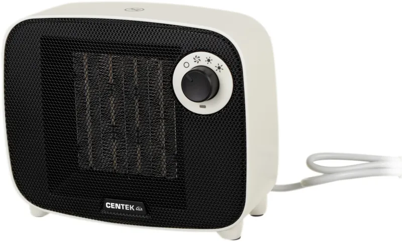 Тепловентилятор Centek CT-6023 1500Вт белый/черный