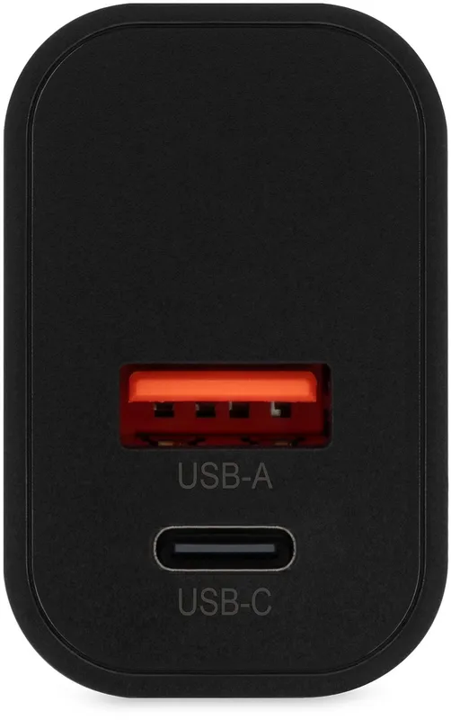 Сетевое зар./устр. Buro BUWD1 18W 3A (PD+QC) USB-C/USB-A универсальное черный (BUWD18P110BK)