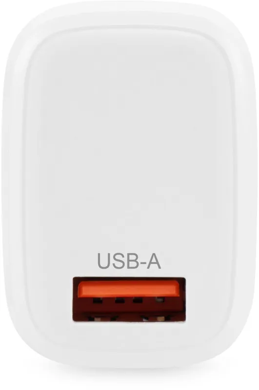 Сетевое зар./устр. Buro BUWG1 18W 3A (QC) USB-A универсальное белый (BUWG18P100WH)