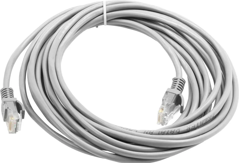 Патч-корд Premier 5-970 1Гбит/с UTP 4 пары cat.5E CCA molded 5м серый RJ-45 (m)-RJ-45 (m)
