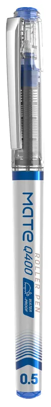 Ручка роллер Deli EQ400-BL син. черн. линия 0.5мм