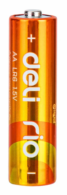 Батарея Deli Rio AA (4шт) спайка