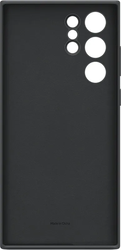 Чехол (клип-кейс) Samsung для Samsung Galaxy S22 Ultra Silicone Cover черный (EF-PS908TBEGRU)