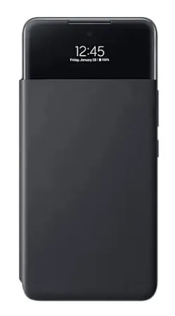 Чехол (флип-кейс) Samsung для Samsung Galaxy A53 5G Smart S View Wallet Cover черный (EF-EA536PBEGRU)