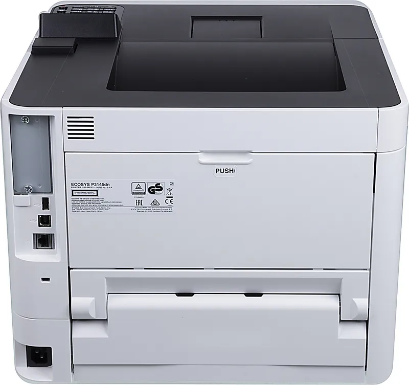 Принтер лазерный Kyocera P3145dn A4 Duplex Net белый (в комплекте: + картридж)