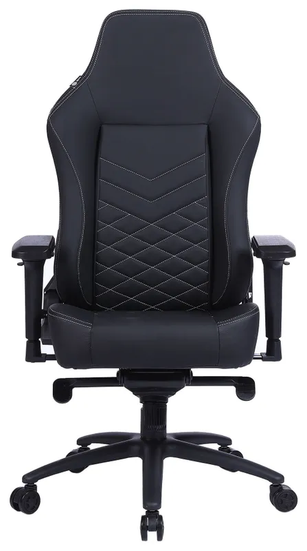Кресло игровое Cactus CS-CHR-0112BL черный эко.кожа с подголов. крестов. сталь