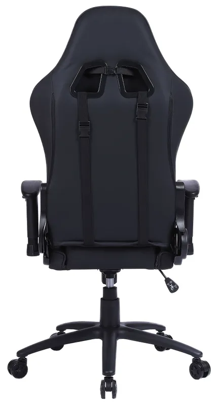 Кресло игровое Cactus CS-CHR-030BL черный эко.кожа с подголов. крестов. сталь