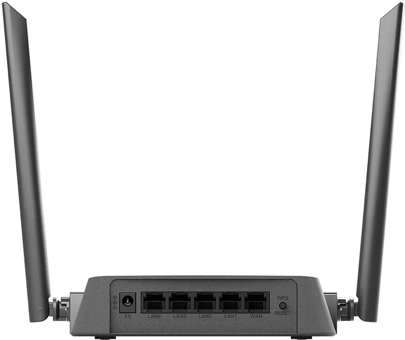 Маршрутизатор D-Link N300 Wi-Fi Router, 100Base-TX WAN, 4x100Base-TX LAN, 2x5dBi external antennas