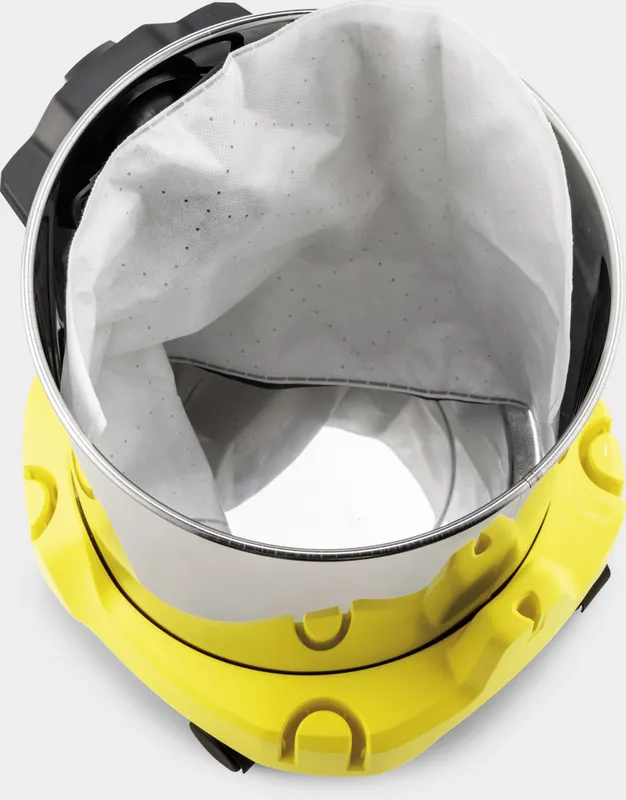 Строительный пылесос Karcher WD 3 S V-17/4/20 1000Вт (уборка: сухая/сбор воды) желтый