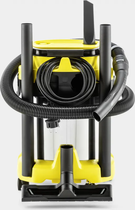 Строительный пылесос Karcher WD 3 S V-17/4/20 1000Вт (уборка: сухая/сбор воды) желтый