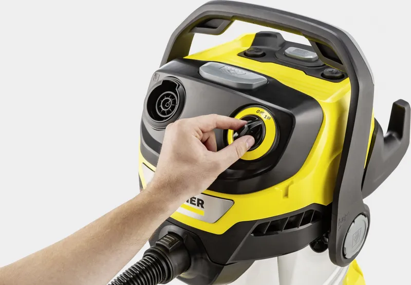 Строительный пылесос Karcher WD 5 S V-25/5/22 1100Вт (уборка: сухая/сбор воды) желтый