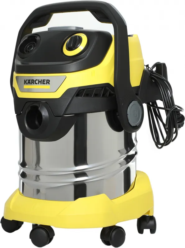 Строительный пылесос Karcher WD 5 S V-25/5/22 1100Вт (уборка: сухая/сбор воды) желтый