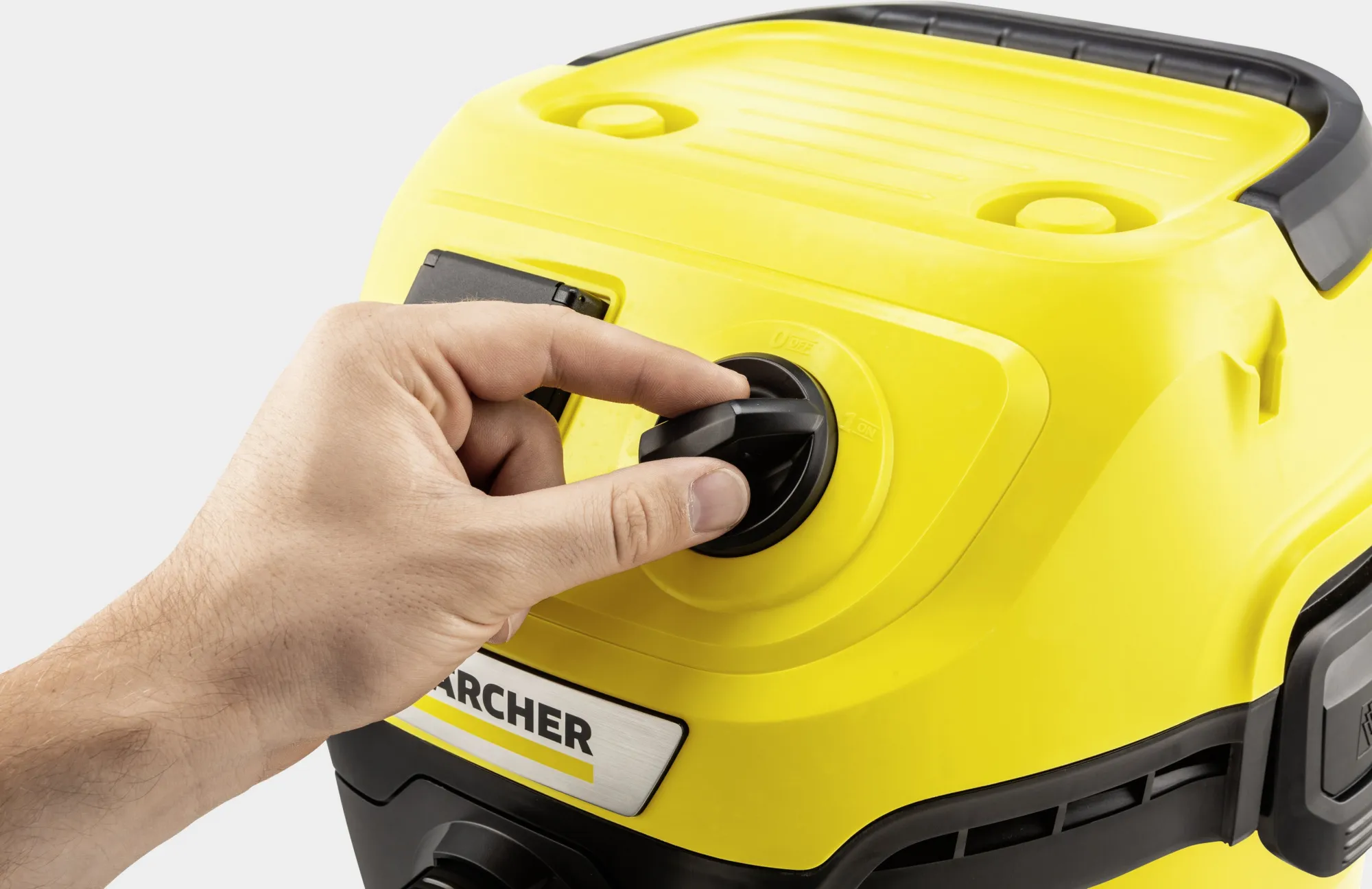 Строительный пылесос Karcher WD 3 P V-17/4/20 1000Вт (уборка: сухая/сбор воды) желтый