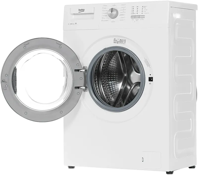 Стиральная машина Beko WRS54P1BSW класс: A загр.фронтальная макс.:5кг белый