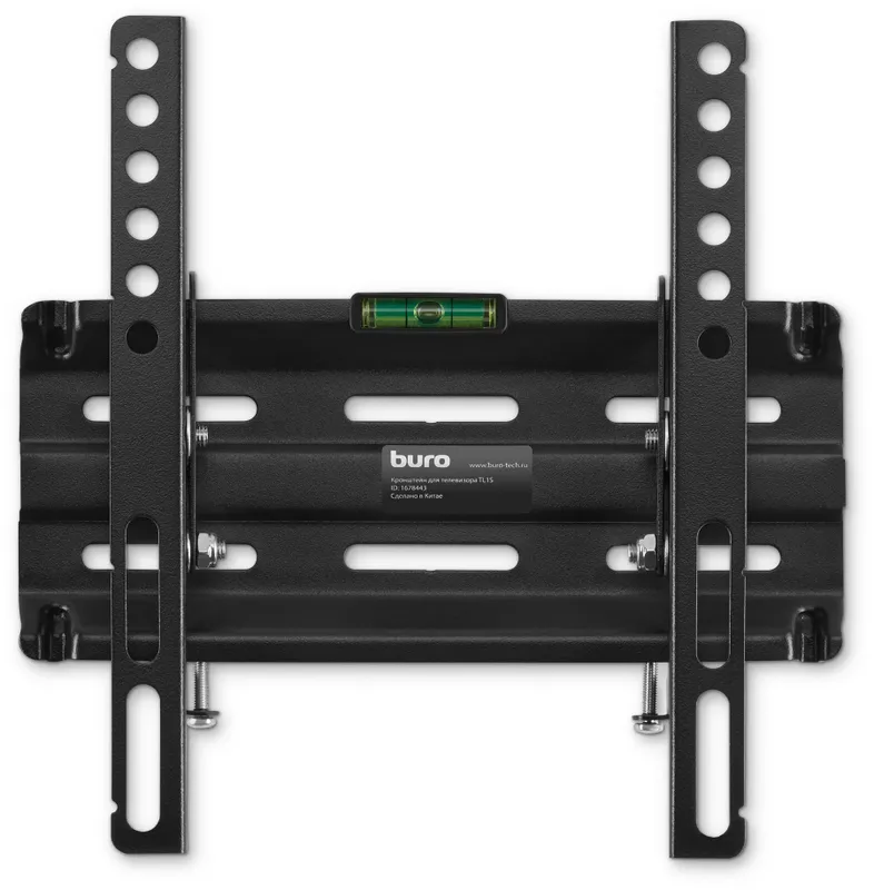 Кронштейн для телевизора Buro TL1S черный 15"-48" макс.25кг настенный наклон