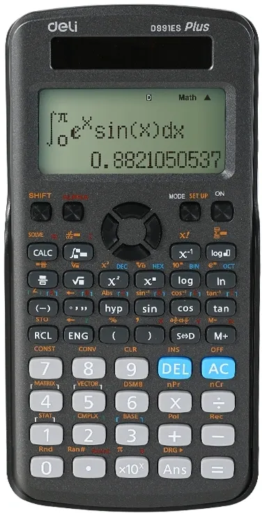 Калькулятор научный Deli ED991ES черный