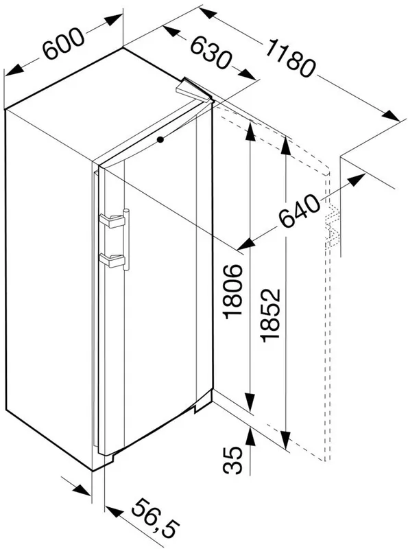 Холодильник Liebherr SK 4250 белый (однокамерный)