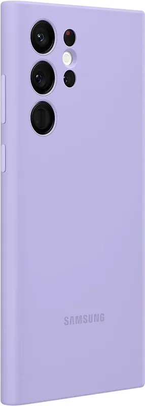 Чехол (клип-кейс) Samsung для Samsung Galaxy S22 Ultra Silicone Cover лаванда (EF-PS908TVEGRU)
