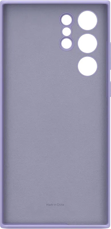 Чехол (клип-кейс) Samsung для Samsung Galaxy S22 Ultra Silicone Cover лаванда (EF-PS908TVEGRU)