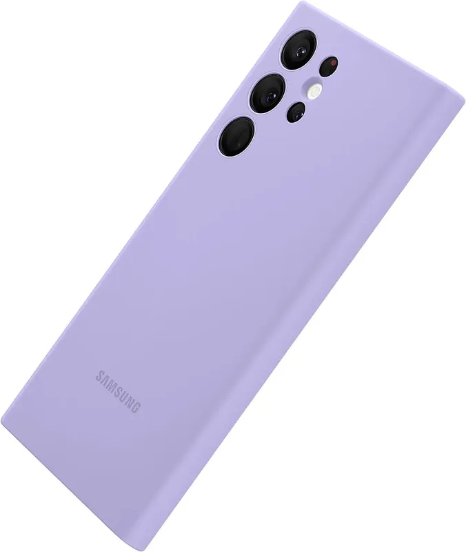 Чехол (клип-кейс) Samsung для Samsung Galaxy S22 Ultra Silicone Cover лаванда (EF-PS908TVEGRU)