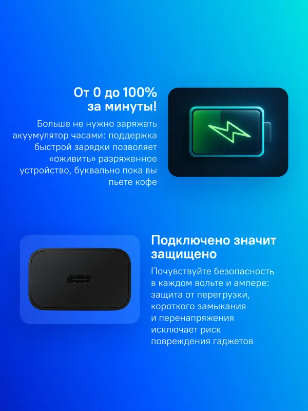 Сетевое зар./устр. Samsung EP-T1510N 2A+1.67A (PD) USB Type-C для Samsung черный (EP-T1510NBEGRU)