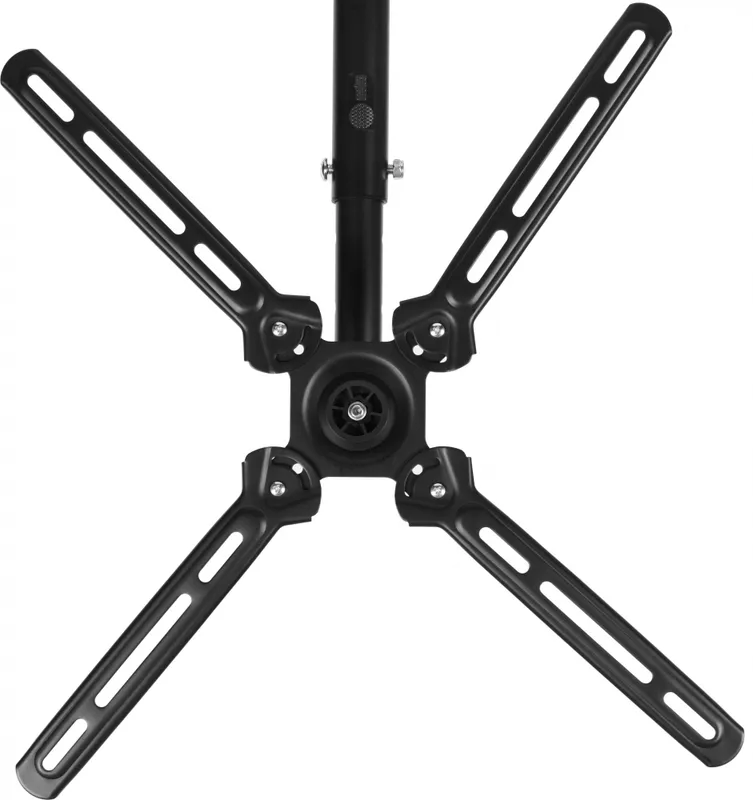 Кронштейн для телевизора Cactus CS-CP07 черный 23"-55" макс.45кг потолочный поворот и наклон
