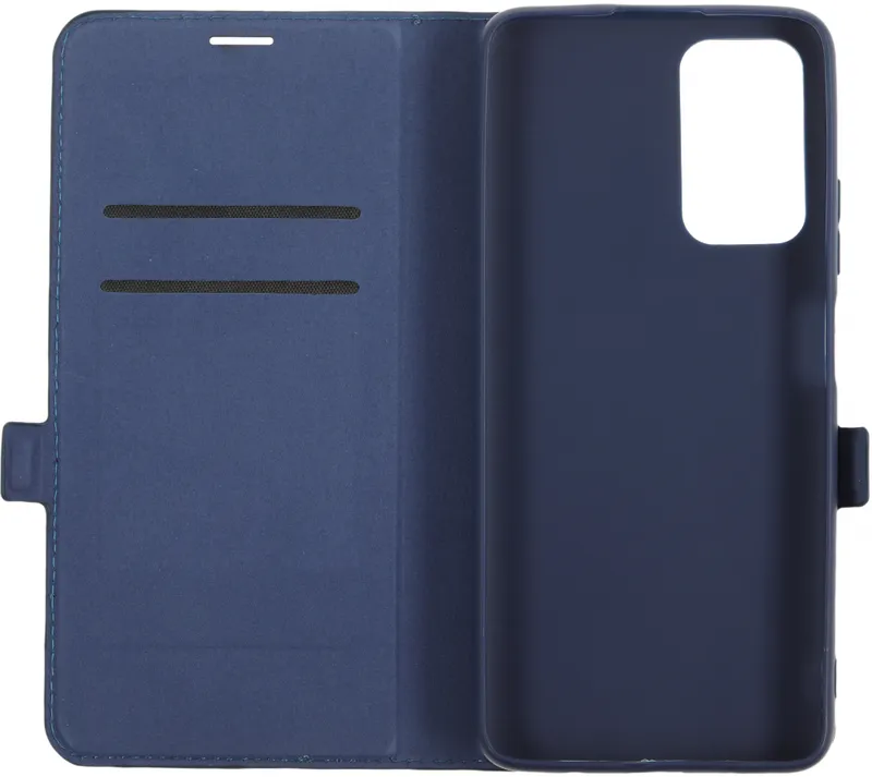 Чехол (флип-кейс) BoraSCO для Xiaomi Poco M4 Pro 5G синий (70111)