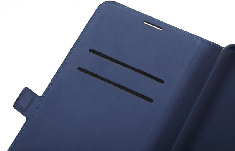 Чехол (флип-кейс) BoraSCO для Xiaomi Poco M4 Pro 5G синий (70111)