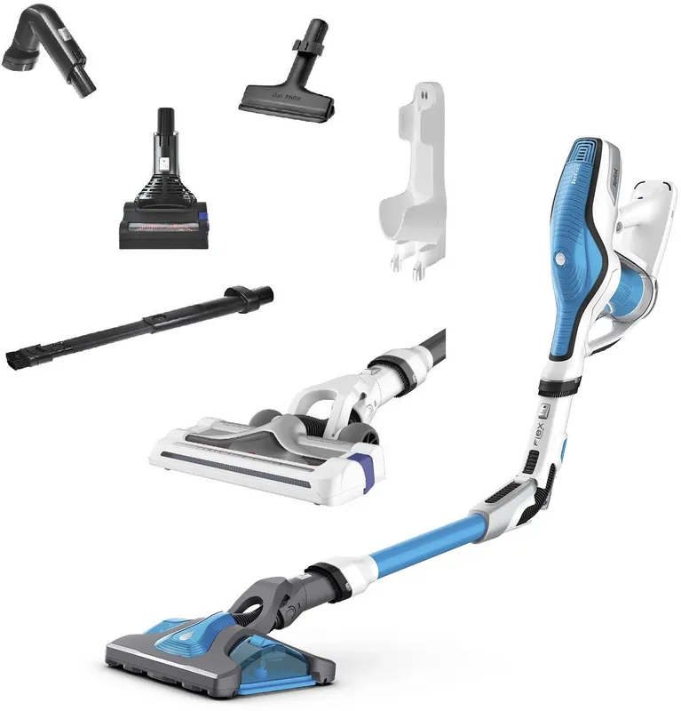 Пылесос ручной Tefal Air Force Flex Power TY9490WO белый/голубой