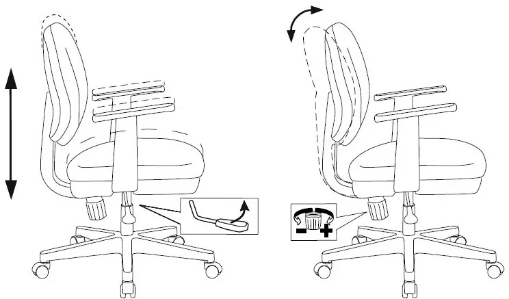 Кресло детское Бюрократ CH-W356AXSN оранжевый бэнг крестов. пластик пластик белый