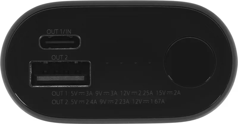 Мобильный аккумулятор ZMI PowerBank QB818 10000mAh QC3.0/PD3.0 3A черный (QB818 BLACK)