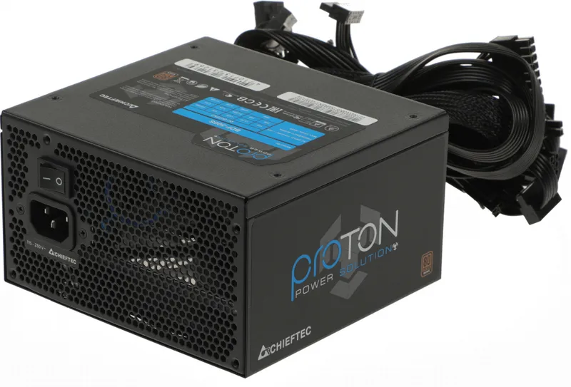 Chieftec PSU BDF-500S 500W Proton ATX2.3 EPS12V 230V 12cm Fan 80+Bronze Active PFC, 20+4, 8(4+4)p,8(6+2)p, 6xSATA, 2xMolex