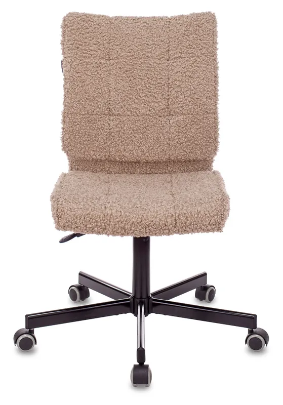 Кресло Бюрократ СН-330М коралловый экомех крестов. металл черный