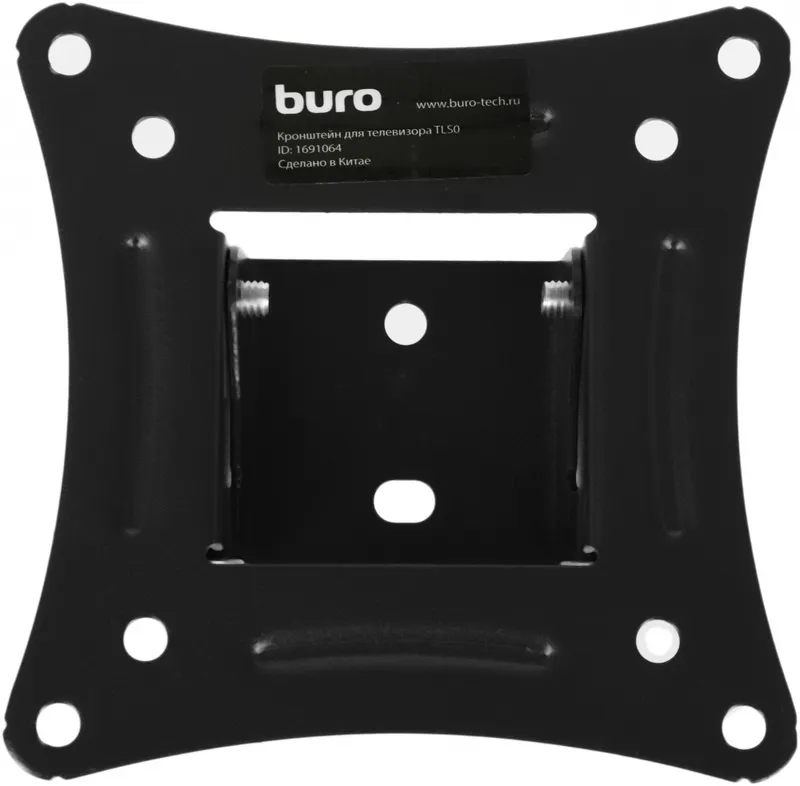 Кронштейн для телевизора Buro TLS0 черный 20"-29" макс.15кг настенный наклон