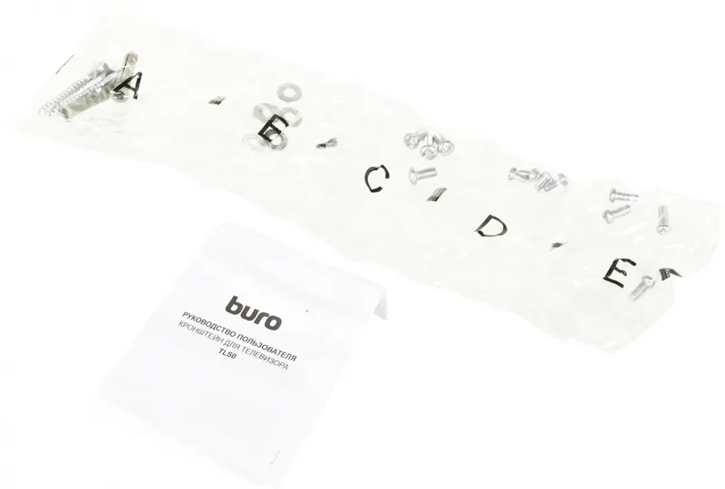 Кронштейн для телевизора Buro TLS0 черный 20"-29" макс.15кг настенный наклон